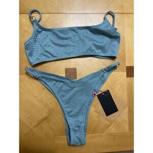 South Beach, Blue Bikini Set , NWT, Size US 6